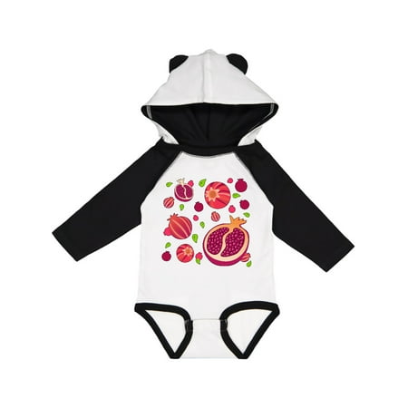 

Inktastic Pomegranate Fruit Party Gift Baby Boy or Baby Girl Long Sleeve Bodysuit