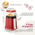 thumbnail image 5 of Popcorn Machine Household Automatic Mini Popcorn Maker for Kids Non-Stick Fast Heating Electric Popcorn Machine with Timer, 5 of 8