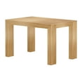 thumbnail image 3 of Plank+Beam 48" Modern Dining Table for 4, Solid Wood Rectangular Dining Table for Kitchen/Dining Room, Blonde Wirebrush, 3 of 9