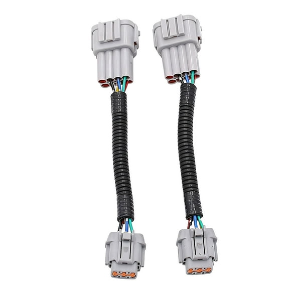 Wiring 8-pin to Headlight 6-pin Conversion Adapters Fit for 03  Nissan 350z HID