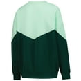 thumbnail image 3 of Women's ZooZatz Mint Michigan State Spartans Bestie Oversized Pullover Sweatshirt, 3 of 3