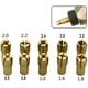 thumbnail image 3 of 10 Uds. Portabrocas de latón, pinzas de taladro de 0,5-3,2mm, accesorios para herramientas rotativas Dremel, vástago de 4,3mm, 3 of 6