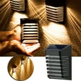 thumbnail image 1 of Solar Light Lighting Ceiling Solar Light Solar Fence Lights - LED Solar Powered Wireless Wall Lights IP65 Breathing / Constant Mode, Automatic Solar Patio Lamps For Front Door, Pool, (1 Pcs), 1 of 9