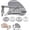 #B, variant on Vintage Precision Dotting Pen Set: The Blueprint Drafting Tool, Mechanical Gear Train Ruling Pen, Technical Engineering Drawing Tool, Professional Set for Engineering & Architecture (#B)