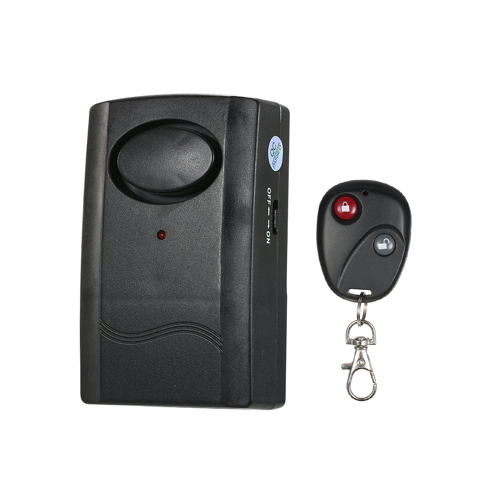 Remote Control Wireless Security Motorcycle Car Vibration Detector Burglar Alarm 