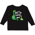 thumbnail image 3 of Inktastic My Tia Loves Me Nephew Boys Long Sleeve Toddler T-Shirt, 3 of 5