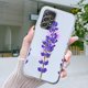thumbnail image 1 of Cartoon Sunflower Flower Lavender Purple Soft Silicone Protective Transparent Phone Case For Samsung Galaxy A73 A53 A33 A23 A22 A13 A52 A32 5G A71 A51 A41 A31 A21s A11 Gift For Valentines/Easter/Girls, 1 of 4