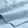 thumbnail image 6 of Bare Home Organic Flannel Sheet Set - 100% Organic Cotton - Deep Pocket - 4-Pieces - King, Light Blue, 6 of 10