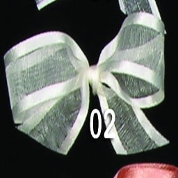 Pearl White Solid Edged Craft Ribbon 0.5" x 30 Yards