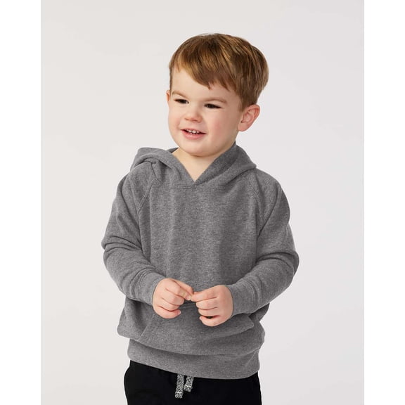 Fleece Toddler Special Blend Raglan Hooded Pullover Sweatshirt