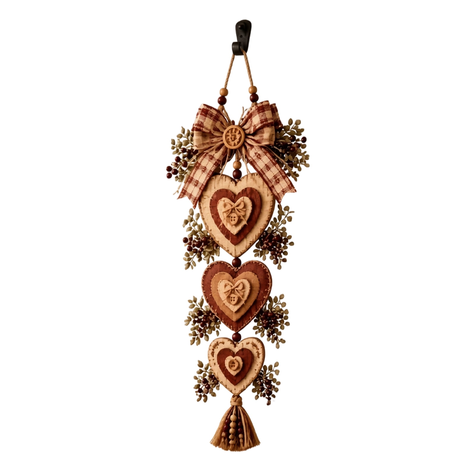 Heart Shaped Wall Hanging Decoration Home Door Decor Living Room Wall Accent Entryway Display Bedroom Accent Housewarming Gift And Home Styling
