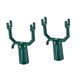 thumbnail image 5 of 2 piezas de tenedores para colgar ropa, portátiles, de aleación de aluminio, para jardín y patio. verde, 5 of 9
