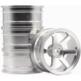 thumbnail image 7 of Zhangyh RC Wheel Hub, 4PCS 52mm Aluminium Alloy Metal 6-Spoke RC Wheel Rims for 1/10 RC On-Road Flat Running Racing Drifting Car for Sakura Tamiya HPI HSP Kyosho Vehicle Parts, 7 of 7
