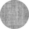 thumbnail image 1 of Ahgly Company Indoor Round Abstract Gray Contemporary Area Rugs, 4' Round, 1 of 1