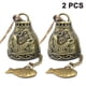 thumbnail image 1 of Paquete de 2 Dragon Vintage Dragon Fengshui Buena Suerte Bendición para el Hogar Jardín Colgante Windchime Bendición Decoración Regalo, 1 of 8