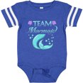 thumbnail image 3 of Inktastic Team Mermaid Boys or Girls Baby Bodysuit, 3 of 5