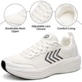 thumbnail image 4 of Ecetana Women's Running Shoes Breathable Mesh Lightweight Walking Athletic Sneakers Shoes, 4 of 8