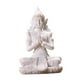 thumbnail image 3 of Estatua de Buda sentado de piedra arenisca, colección de esculturas artesanales decorativas de 3x2x4 pulgadas para regalo de inauguración de la casa, Estilo A Macarena Estatua al aire libre, 3 of 8