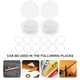 thumbnail image 5 of 60pcs Professional Kazoo Flauta Diafragms Reemplazos PE Kazoo Piezas de flauta, 5 of 6