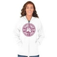 thumbnail image 3 of Dance Hair Dont Care Joke Ballet Barre Womens Plus Size Graphic Zipper Hoodie Brisco Brands 5X, 3 of 5
