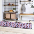 thumbnail image 4 of Dreamtimes Christmas Cute Girl Hallway Runner Rug 2'x6' Kitchen Rug with Rubber Backing Winter Snowflake Non Slip Entryway Rug Runner Washable Soft Area Rug for Hallway Bedroom Kitchen Decor, 4 of 6