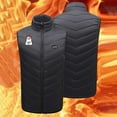 thumbnail image 5 of Unisex Heated Vest 9 Heat Zones Smart Temperature Control Fast Warm Up Sleeveless Jacket Outer Layer Coat Heating Clothing Thermal Heated Vests for Women, 5 of 8