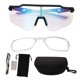 thumbnail image 1 of Gafas De Ciclismo Al Aire Libre, Gafas De Sol Deportivas Polarizadas, Lente De PC, Vista Clara, Soporte De Nariz De Goma A Prueba De Viento Para Senderismo ANGGREK Cycling Glasses for Men Women, 1 of 8