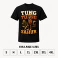thumbnail image 3 of Tung Tung Sahur Meme Graphic T-Shirt, Unisex Classic Fit Cotton Tee, 3 of 9
