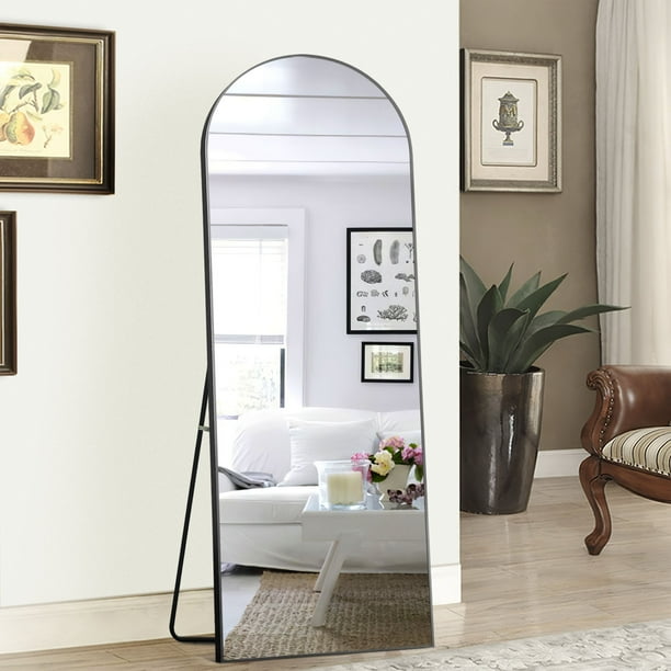 NeuType Aluminum Alloy Fulllength Mirror Arch Decorative Mirror 59"x20