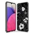 thumbnail image 3 of MUNDAZE Samsung Galaxy A51 Étui de Protection Hybride Transparente Antichoc avec Motif Floral Blanc, 3 of 6