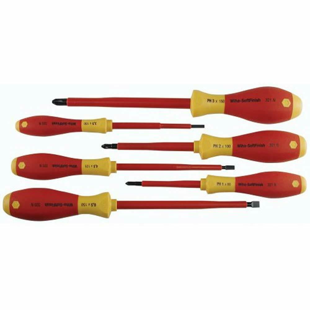 32092 Slotted And Phillips Insulated Screwdriver Set, 1000 Volt, 6