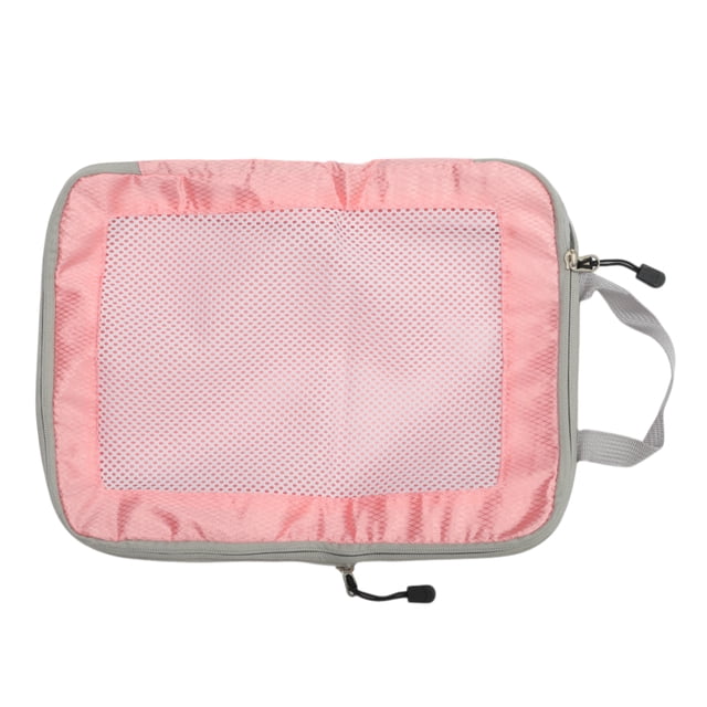 Ofertas Únicas 1 Pc Cubo de Empaque de Malla para Equipaje 11.81"x4.72"x14.96" Rosa