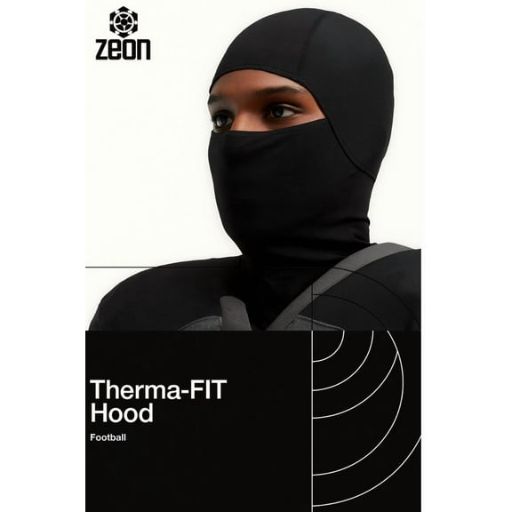 ZEON Pro Hyperwarm Hood, One Size Fits Most, Adult Black