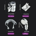 thumbnail image 3 of Leutsin Bathroom Sink, Manual Dispenser, Spray Mixer, Sprayer Set - hand shower, 3 of 9