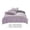 Purple, variant on Comforter Set with Sheet - 4 Pieces Soft Bedding Sets, All Season Lightweight Cozy Bed Set with Solid Color Comforter, 2 Pack Pillowcases & Sheet