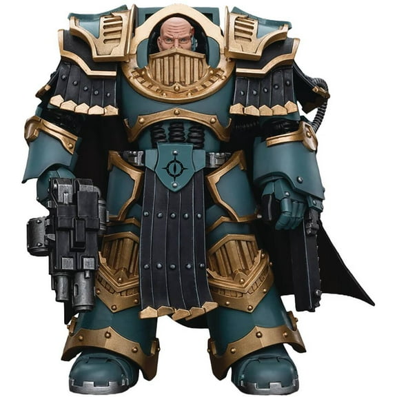 Joytoy - Warhammer 40K: The Horus Heresy - Sons Of Horus: Legion Praetor in Cataphractii Terminatopr Armor 1/18 Figure
