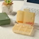 thumbnail image 5 of Pastillero de doble cara con 8 compartimentos | Estuche portátil para medicamentos semanales con tapa a prueba de humedad | Almacenamiento de plástico transparente para pastillas, vitaminas y, 5 of 8