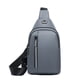 thumbnail image 2 of Bolso bandolera pequeño, bolso de hombro, bolsa de agua, bolso de viaje para hombre y mujer, orificio para auriculares, diseño delgado y moderno, plegable, material de algodón resistente,, 2 of 9