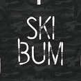 thumbnail image 4 of Inktastic Ski Bum Women's T-Shirt, 4 of 5