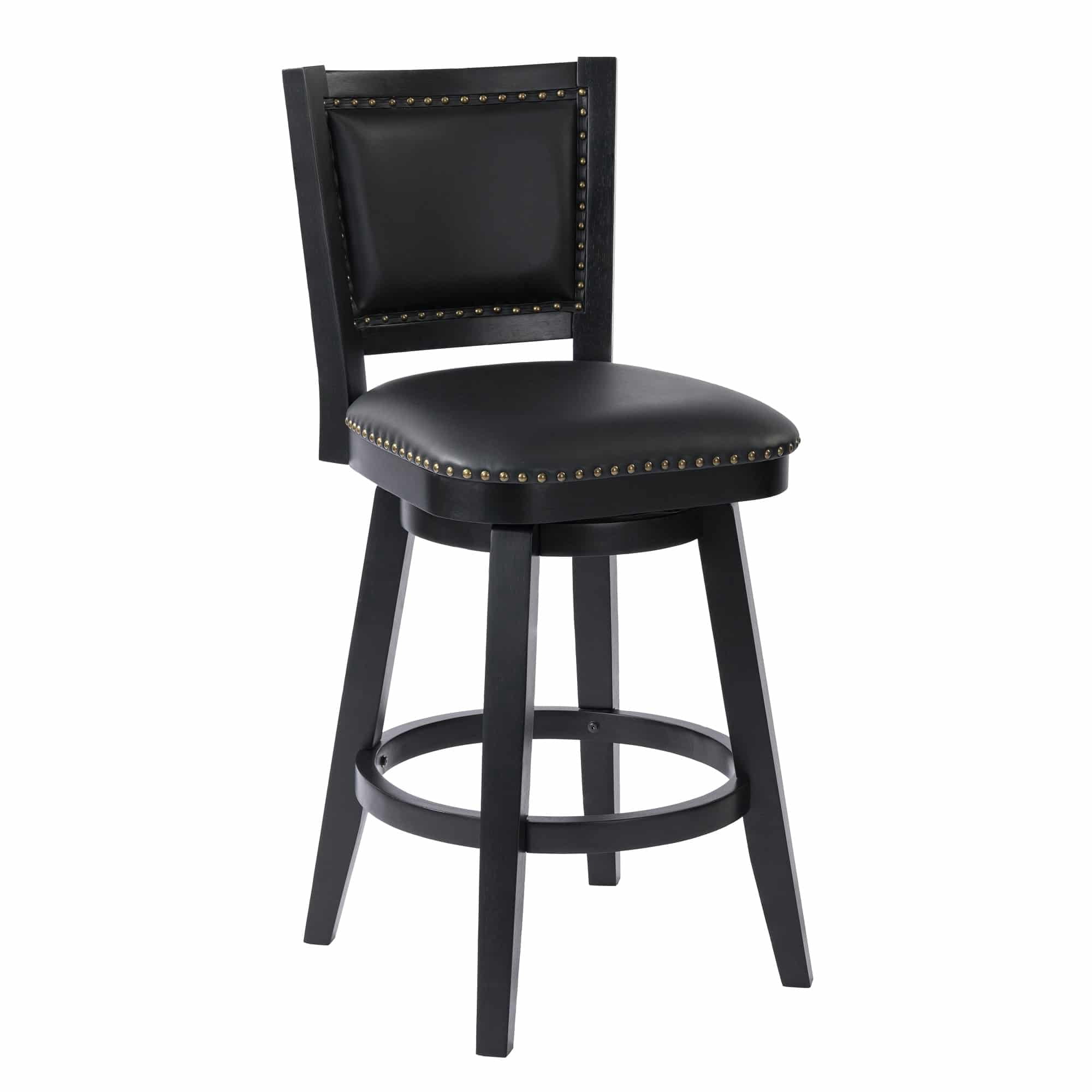 Broadmoor Bar Height Swivel Stool - Black