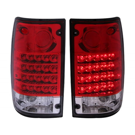 ANZO USA 311043 Tail Light Assembly Fits select: 1994-1995 TOYOTA PICKUP, 1993 TOYOTA PICKUP 1/2 TON SHORT WHEELBASE
