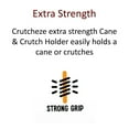 Crutcheze Cane Holder 3 Pack Holds Canes and Walking Stick Within