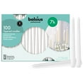 thumbnail image 1 of Candles Taper Candles BOLSIUS, mecha blanca de 10 pulgadas, 100% algodón, paquete de 100, 1 of 9