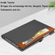 thumbnail image 5 of Funda para Samsung Tab A8 2022, funda tipo libro con función atril de piel sintética de primera calidad, funda para Samsung Galaxy Tab A8 de 10,5 pulgadas con función de encendido y apagado, 5 of 7