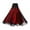 L Red, variant on segolike Ballroom Dance Skirt Women Dancing Costume Clothes Flamenco Skirt Belly Dancing Dress Long Swing Race Skirt for Cha Cha Waltz Black M