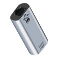 thumbnail image 1 of NATEFEMIN Adaptateur Ethernet Gigabit RJ45 USB C vers 1000Mbps Aluminium Réseau Rapide pour Pro et Autres Appareils, 1 of 9