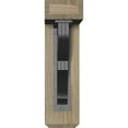 thumbnail image 2 of 4"W x 11 1/2"D x 14"H Bradford Craftsman Ironcrest Rough Sawn Bracket, Douglas Fir (2"W x 7 1/2"D x 10"H Iron Bracket), 2 of 5