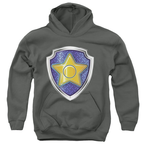 Paw Patrol Chase Badge Unisex Youth Pull-Over Hoodie