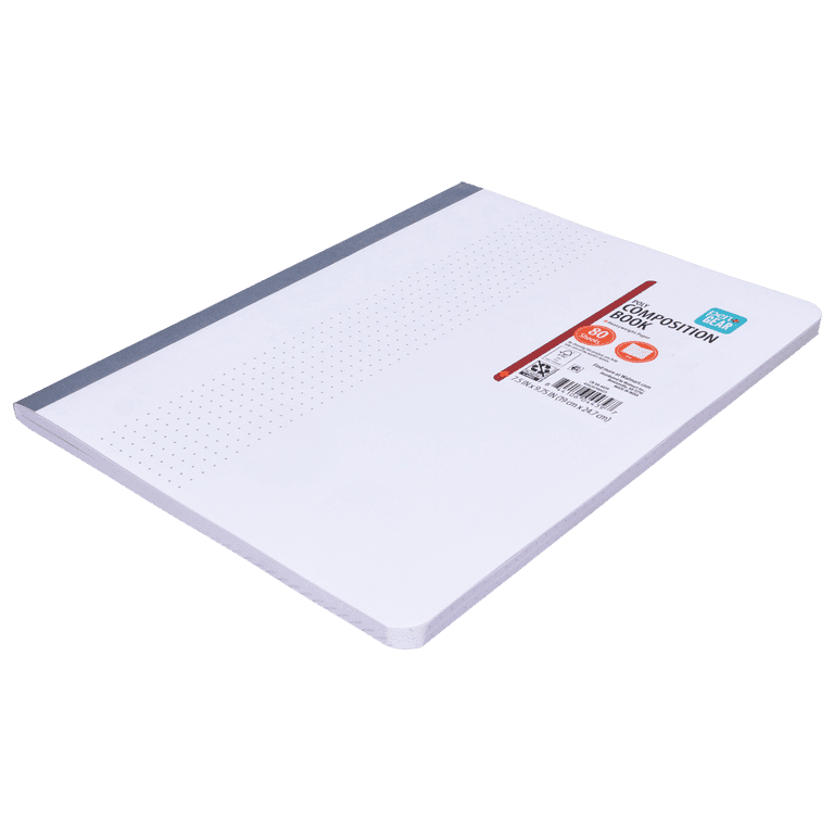 Pen+Gear Dot Ruled Composition Book, 4 Pack, White photo 8
