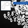 thumbnail image 3 of Monyance Lamp Clip Hook 100 Christmas Light Gutter Clips String Lamp Hooks for Outdoor Xmas Decor(0.94X0.59X0.24Inches), 3 of 10